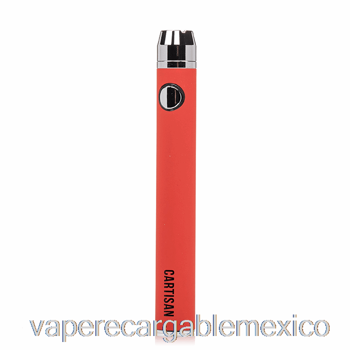 Vape Recargable Carisan Boton Vv 900 510 Bateria Rojo